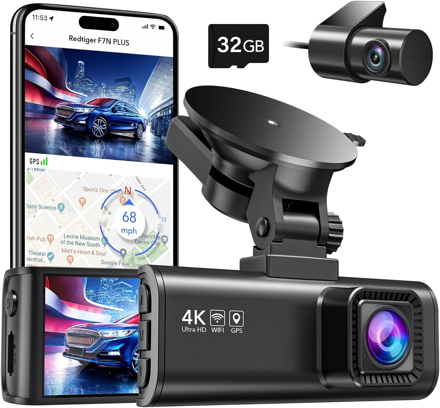 REDTIGER Dash Cam