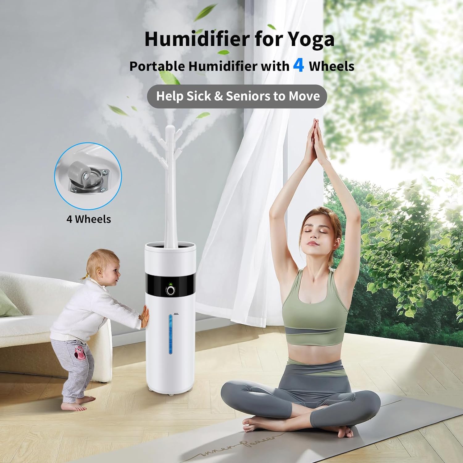 Hioo's Tower Humidifier for Large Rooms - Full Review