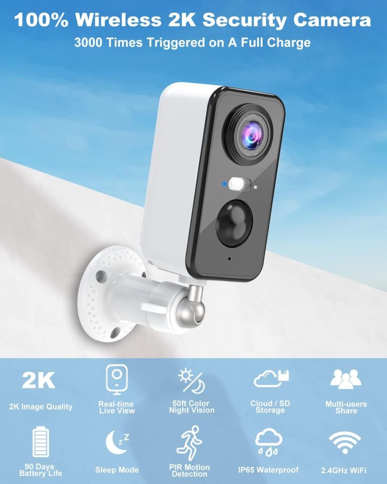 PM POPMAKE Wireless Outdoor Security Camera