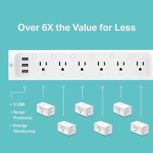 Kasa Smart Plug Power Strip HS300