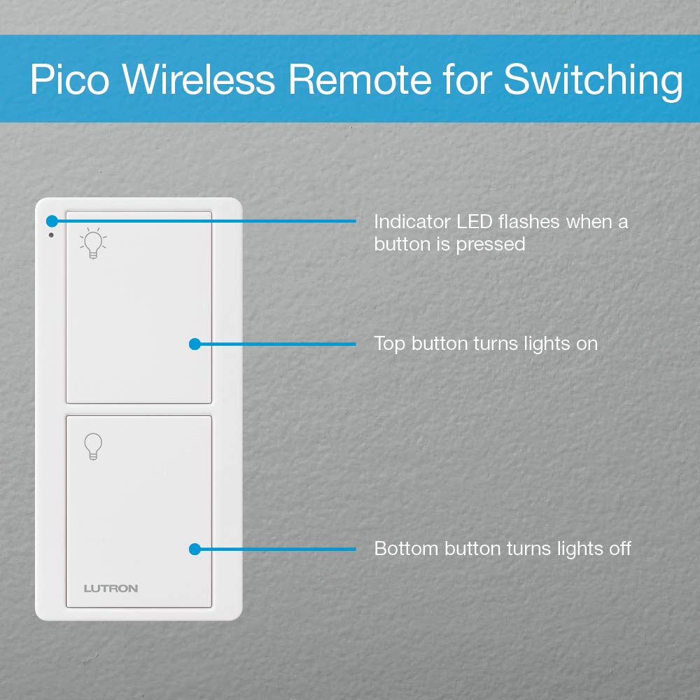 Lutron Caseta Switch & Remote-Wireless Control