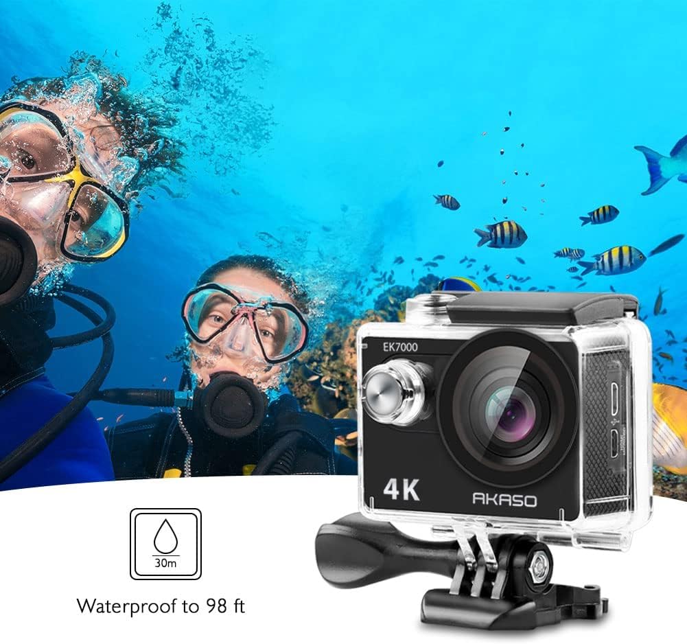 AKASO EK7000 4K30FPS 20MP Action Camera 