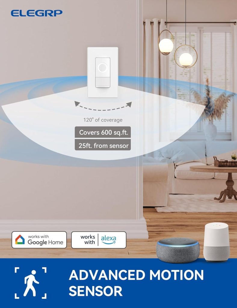 ELEGRP Smart Motion Sensor Switch