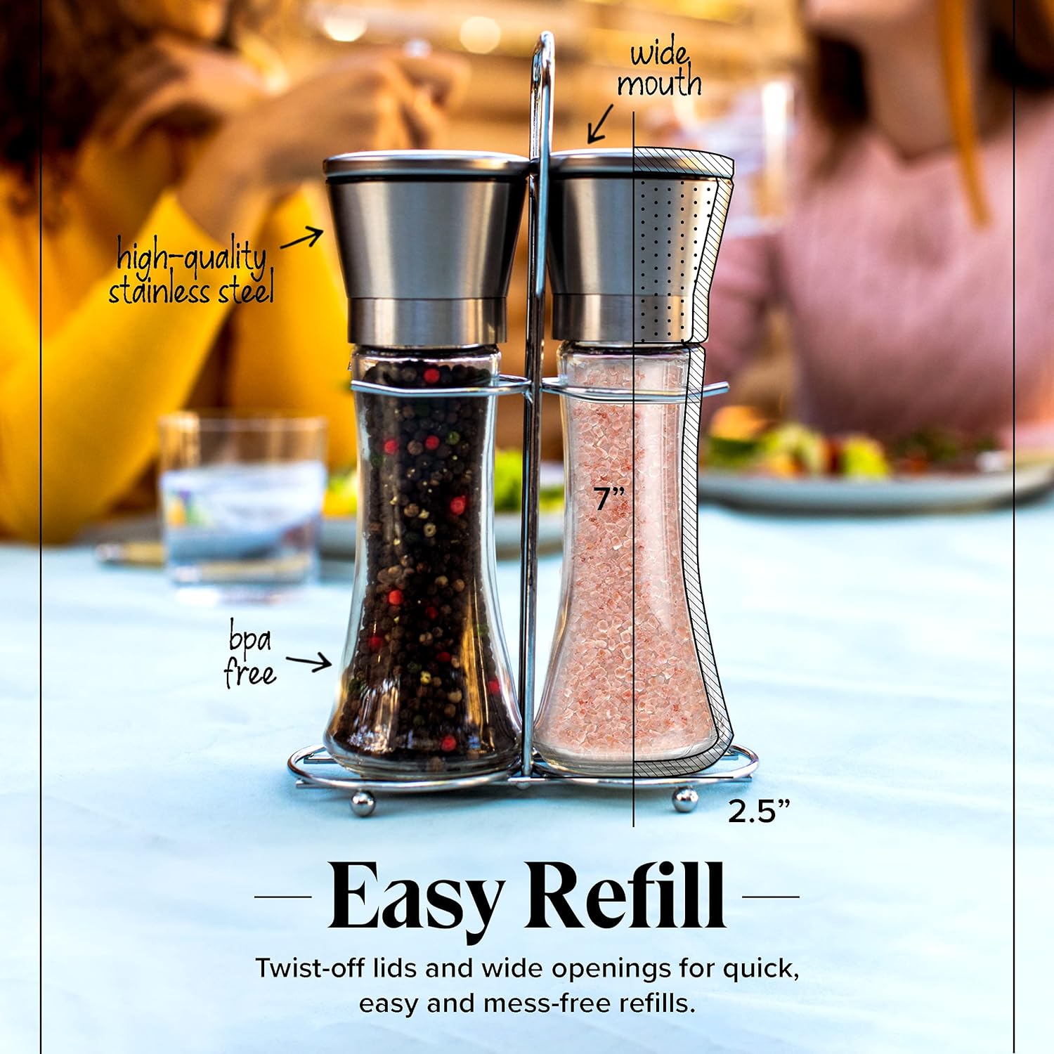 Willow & Everett Salt and Pepper Grinder